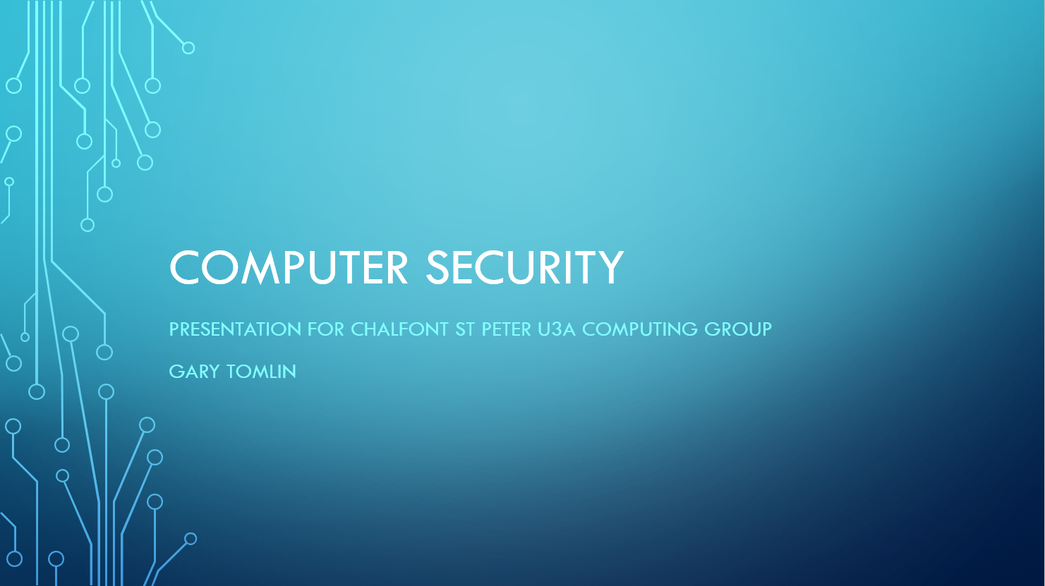 Security Presentation #