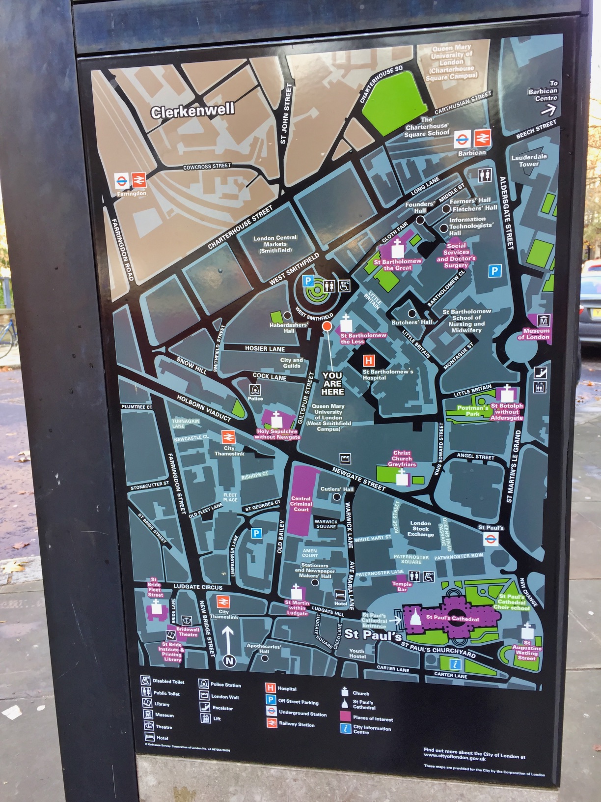 U3A LondonWalk Clerkenwell November2018
